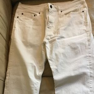 Goodthreads White stretch jeans. Worn once. 33x30